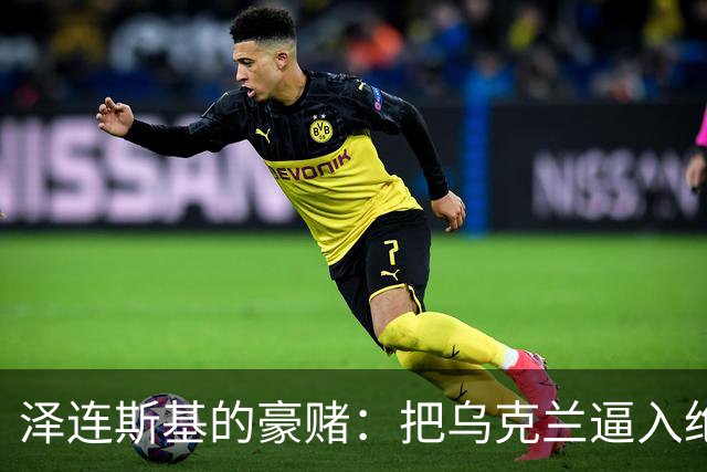 泽连斯基的豪赌：把乌克兰逼入绝境，620亿只为一张北约门票